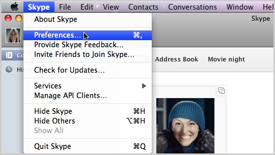 set voicemail for skype mac